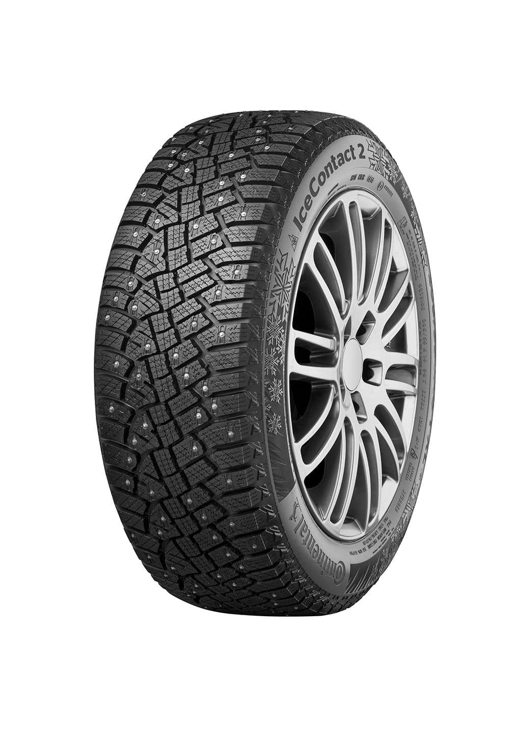 CONTINENTAL 235/65R17 108T ICECONTACT 2 XL STUDDED NC - 235/65R17