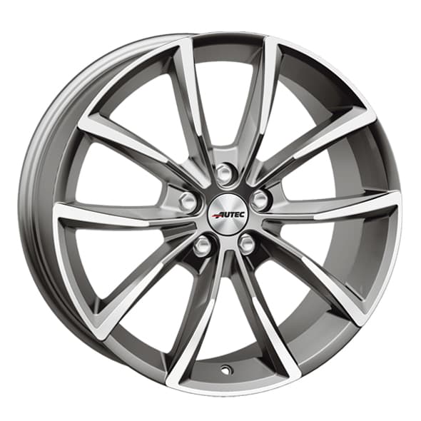 AUTEC 8,0X19 AUTEC ASTANA 5/112 ET45 CH57,1 Titanium Polished - 8/5R19