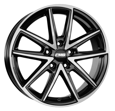 CMS 8,0X18 CMS C30 5/114,3 ET45 CH66,1 Blk/Pol - 8/5R18