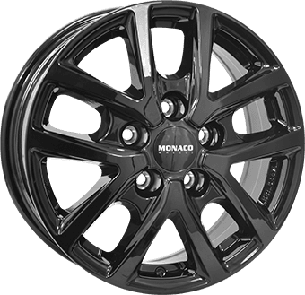 MONACO WHEELS 6,5X16 MONACO CL2T BLACK 5/112 ET52 CH66,6 - 6/5R16