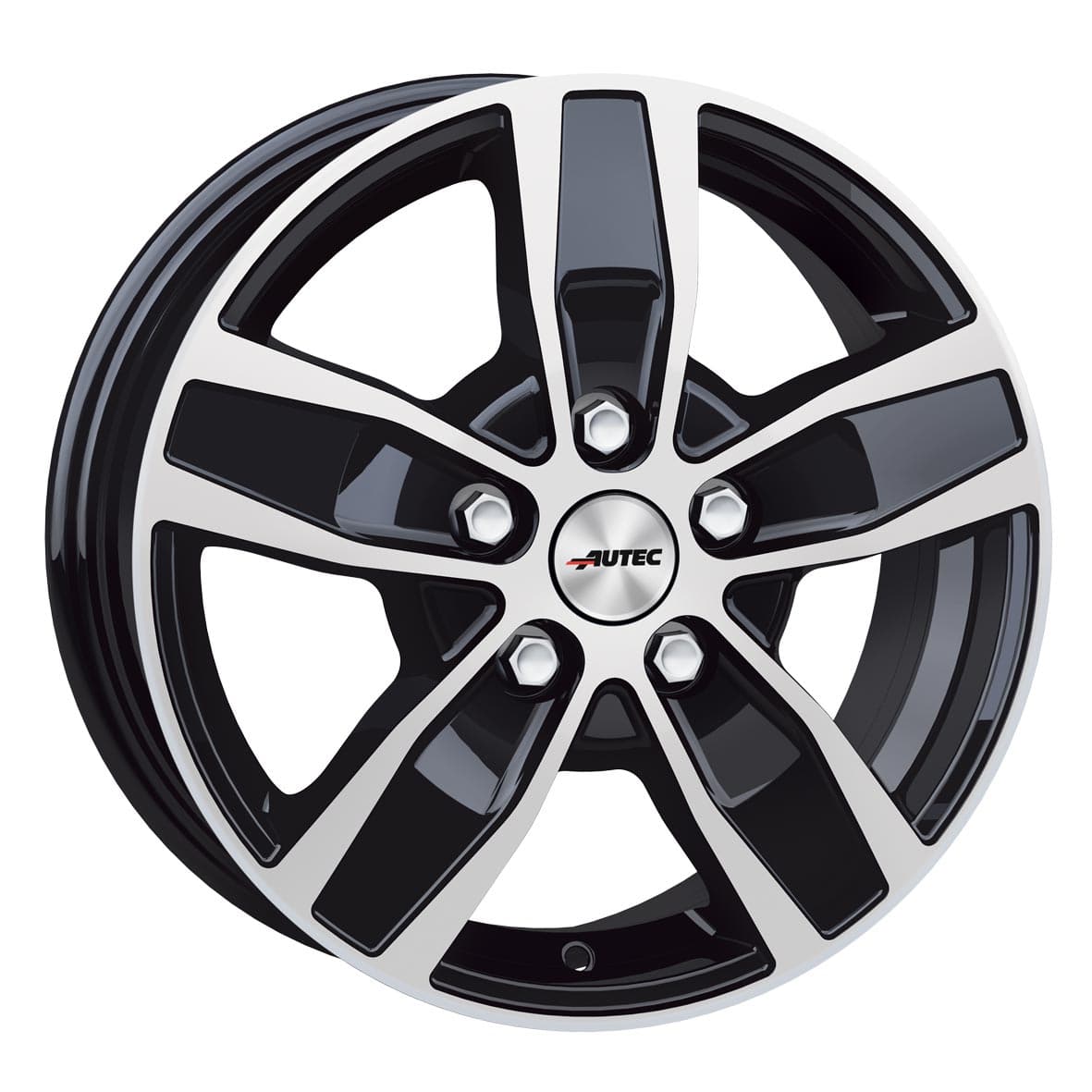 AUTEC 6,0X15 AUTEC QUANTRO 5/118 ET60 CH71,1 Black Polished - 6/5R15
