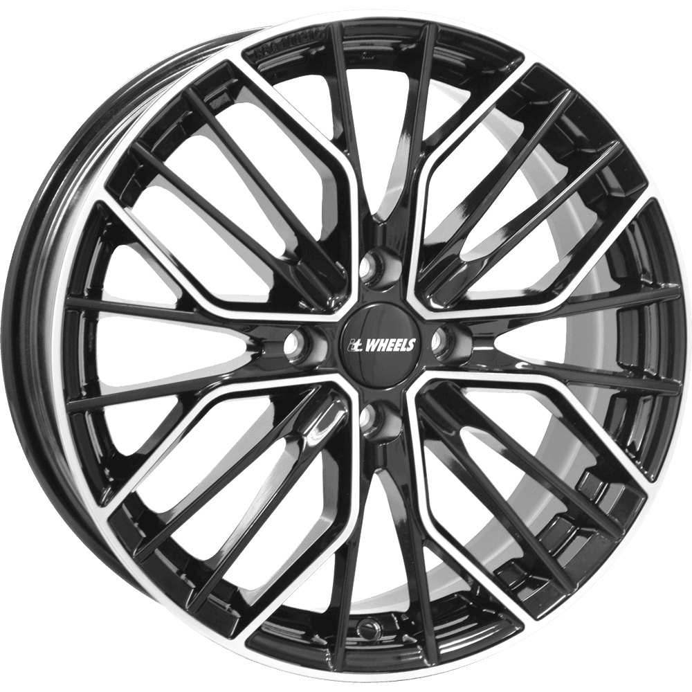 6,5X16 IT WHEELS TIARA 4 BLK/POL 4/108 ET30 CH65,1