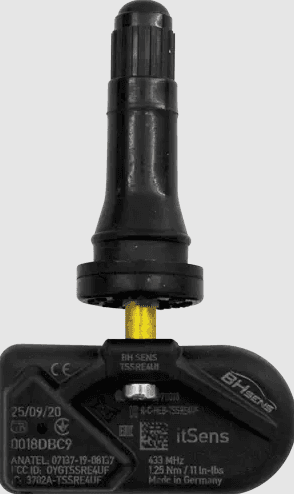 IT SENS TPMS itSens 1 Förprogrammerad (Snap-in) Gummi - fälg