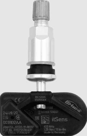 IT SENS TPMS itSens 1 Förprogrammerad (Clamp-in) Silver - fälg