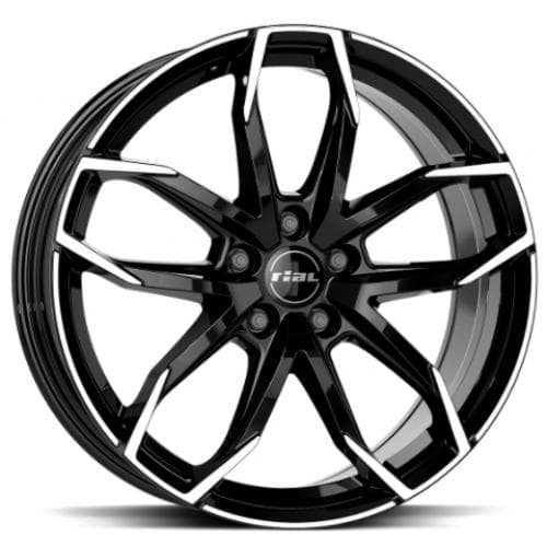 RIAL 6,5X16 RIAL LUCCA BLK POL 4/100 ET45 CH63,3 - 6/4R16