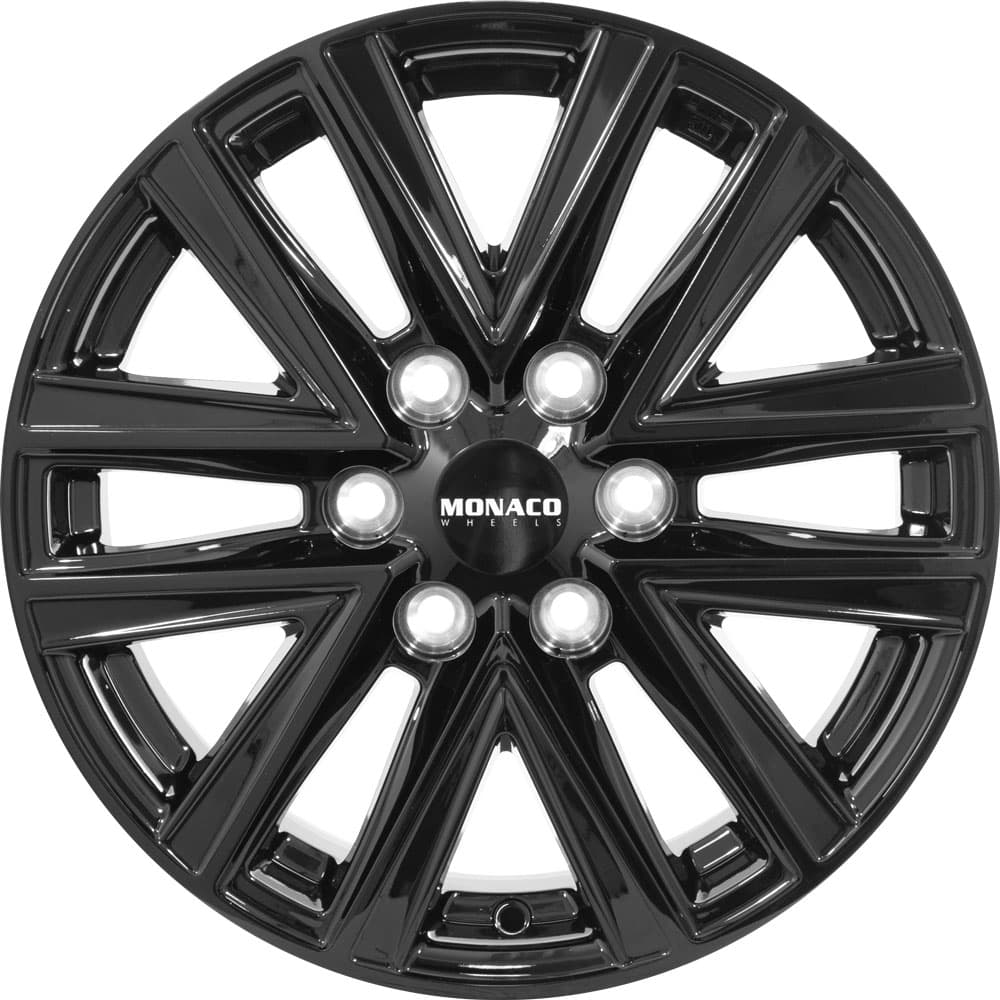 MONACO WHEELS 6,5X16 MONACO WHEELS VT1 6/120 ET49,5 CH74,6 Black - 6/6R16
